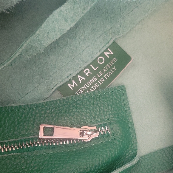 Genuine leather Green Hobo Bag - Picture 2 of 2